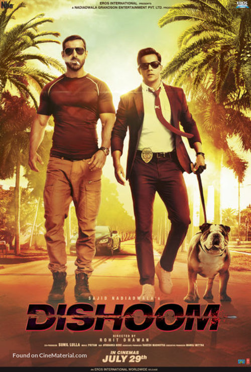 Dishoom - Indian Movie Poster