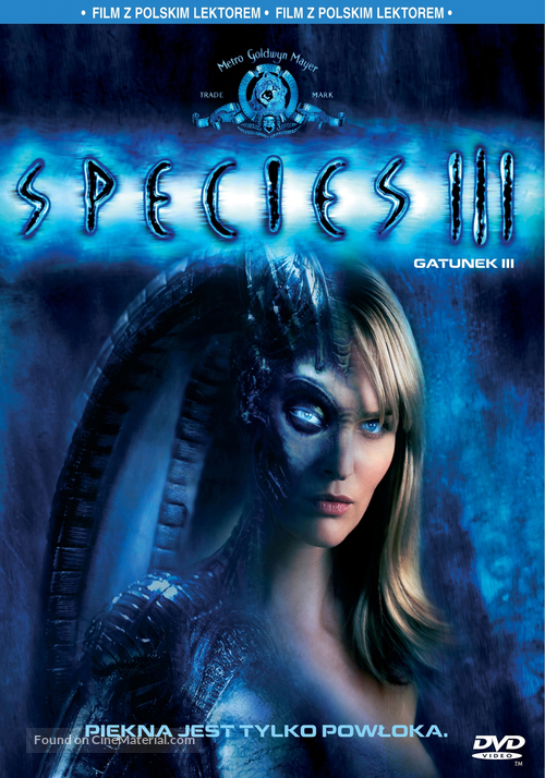 Species III - Polish DVD movie cover