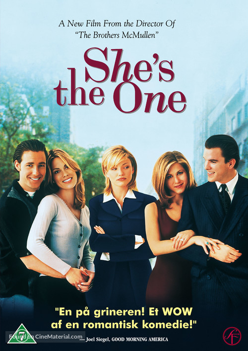 She&#039;s the One - Danish DVD movie cover