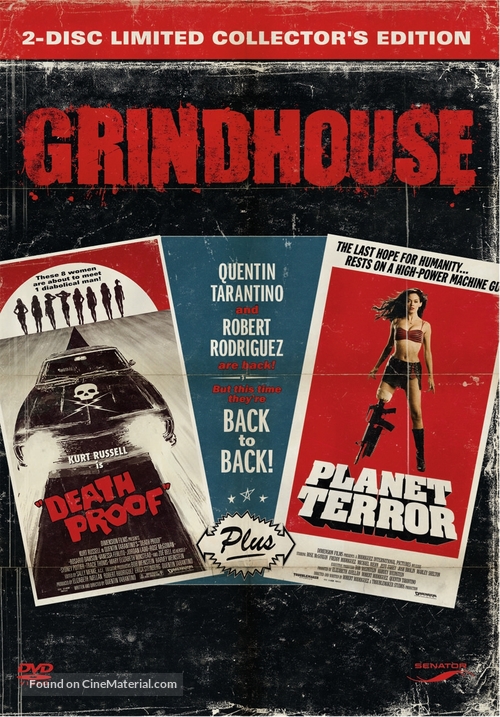 Grindhouse - German DVD movie cover