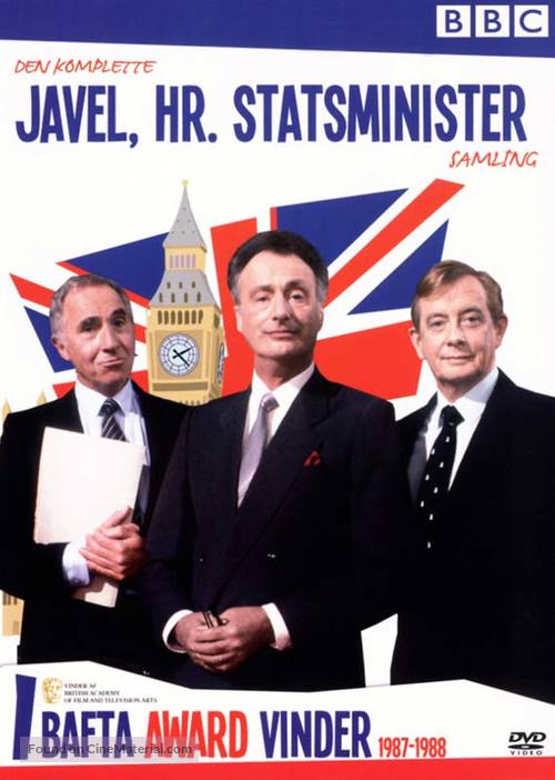 &quot;Yes, Prime Minister&quot; - Danish DVD movie cover