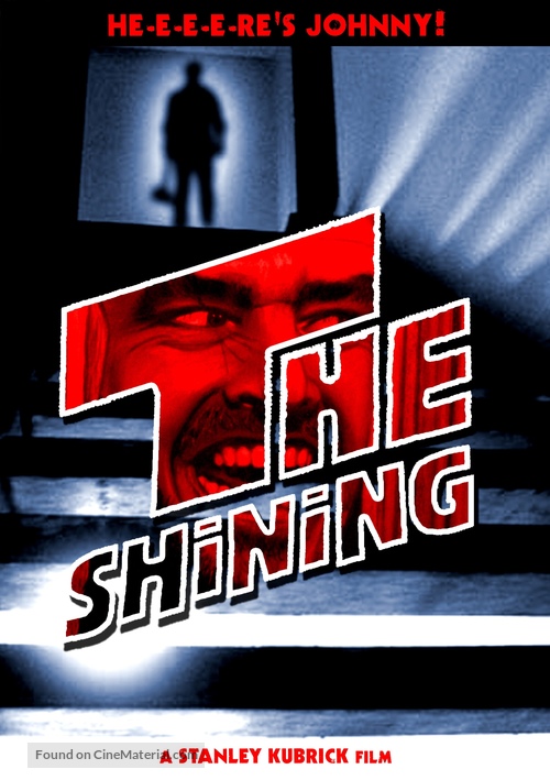 The Shining - British Movie Cover
