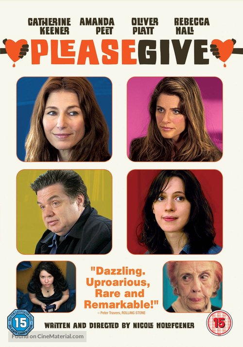 Please Give - British DVD movie cover