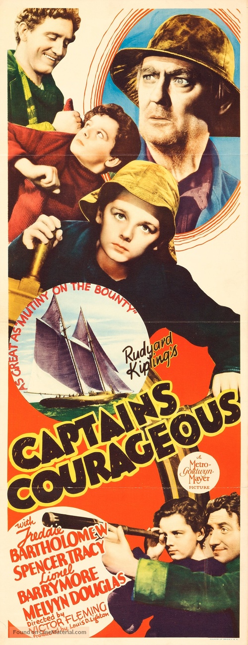 Captains Courageous - Movie Poster