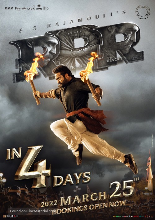 RRR - Indian Movie Poster