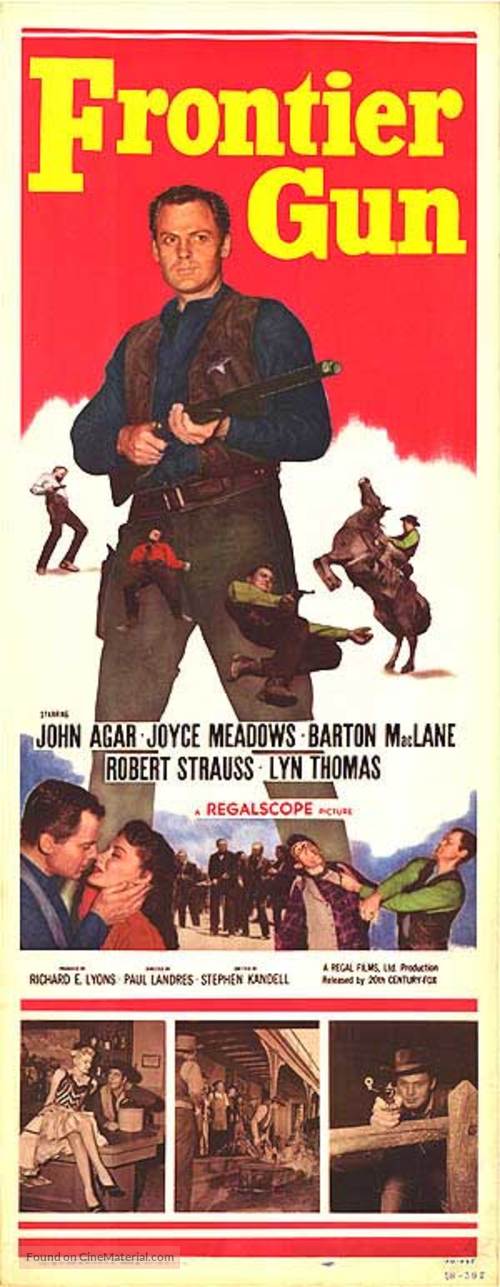 Frontier Gun - Movie Poster