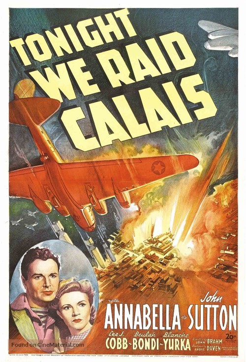 Tonight We Raid Calais - Movie Poster