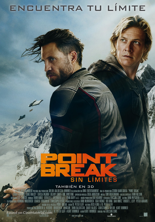 Point Break - Spanish Movie Poster