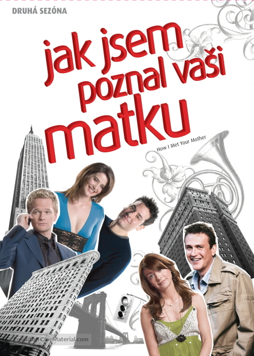 &quot;How I Met Your Mother&quot; - Czech DVD movie cover