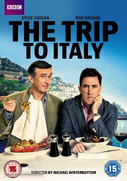 The Trip to Italy - Italian DVD movie cover