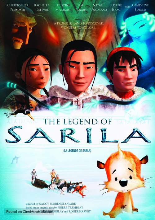 The legend of Sarila/La l&eacute;gende de Sarila - Canadian DVD movie cover