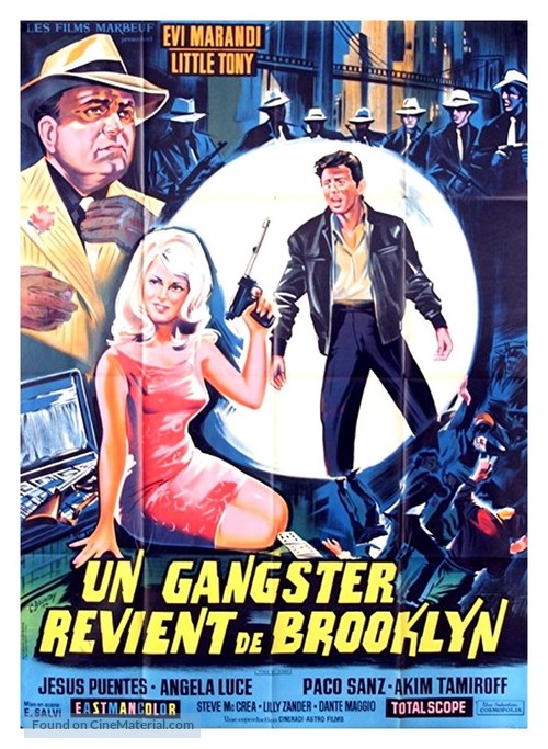 Un gangster venuto da Brooklyn - French Movie Poster