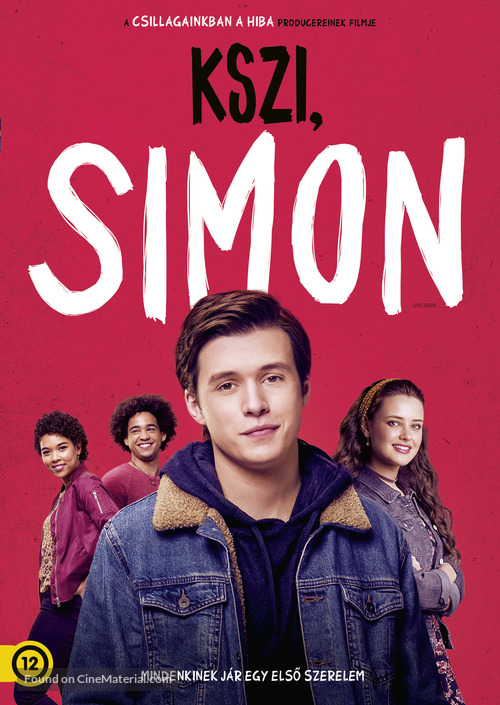 Love, Simon - Hungarian Movie Cover