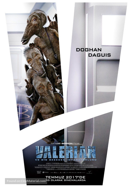 Valerian and the City of a Thousand Planets - Turkish Movie Poster