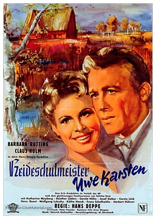 Heideschulmeister Uwe Karsten - German Movie Poster