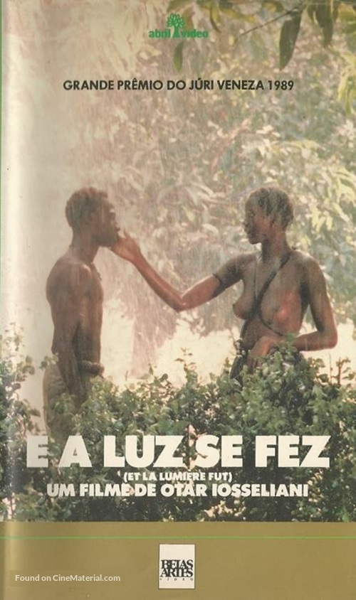 Et la lumi&egrave;re fut - Brazilian VHS movie cover