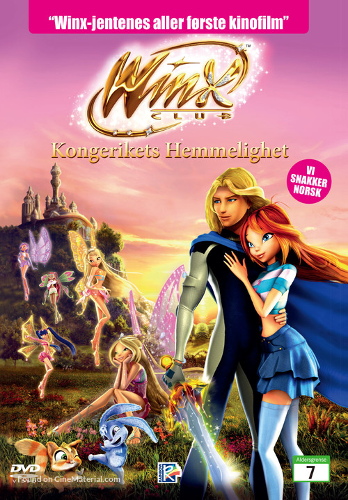 Winx club - Il segreto del regno perduto - Norwegian DVD movie cover