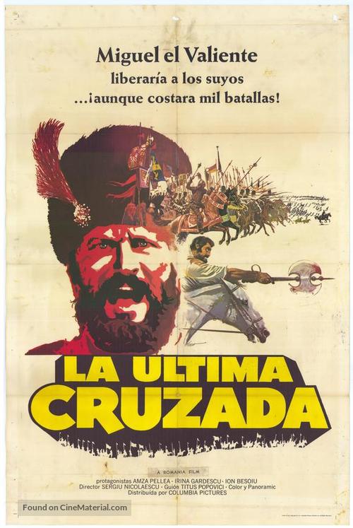 Mihai Viteazul - Argentinian Movie Poster