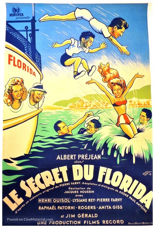 Le secret du Florida - French Movie Poster