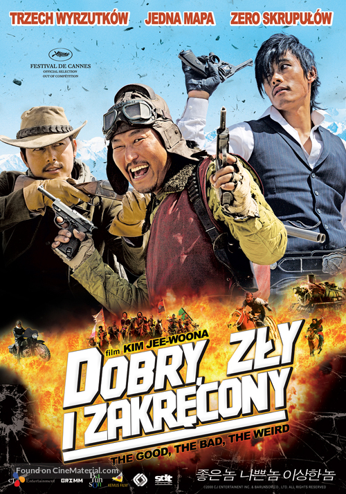 Joheunnom nabbeunnom isanghannom - Polish Movie Poster