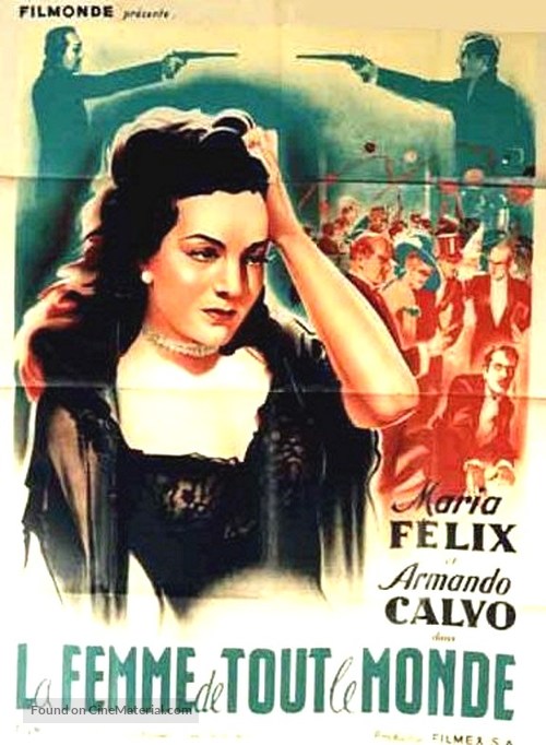 La mujer de todos - French Movie Poster