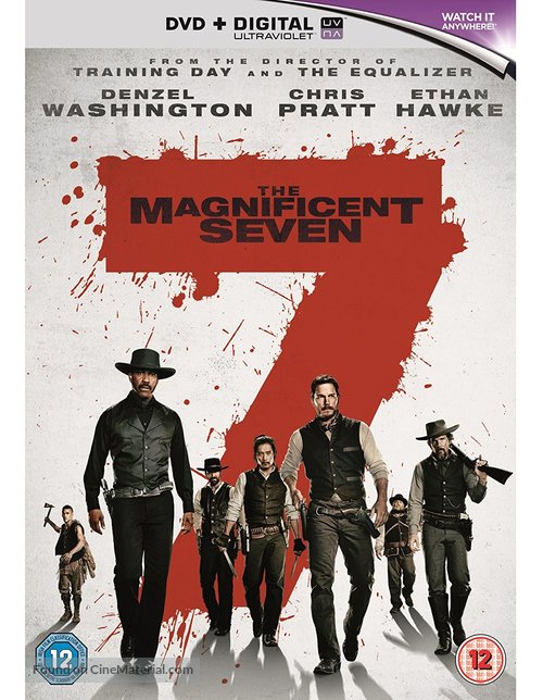 The Magnificent Seven - British Movie Cover