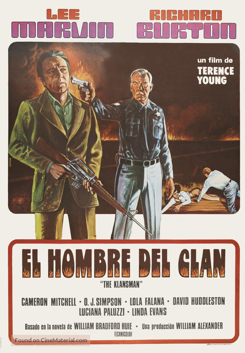 The Klansman - Spanish Movie Poster