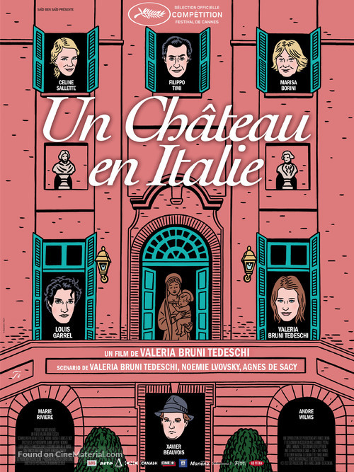 Un ch&acirc;teau en Italie - French Movie Poster