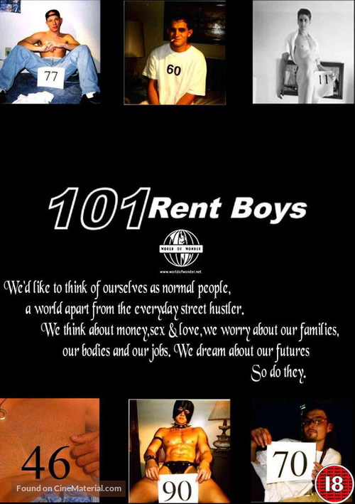 101 Rent Boys (2000) British dvd movie cover