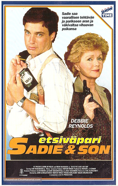 Sadie and Son - Finnish VHS movie cover
