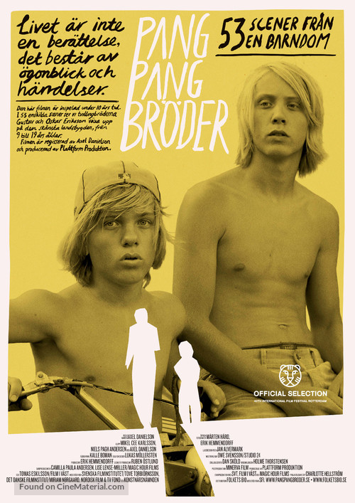 Pangpangbr&ouml;der - Swedish Movie Poster