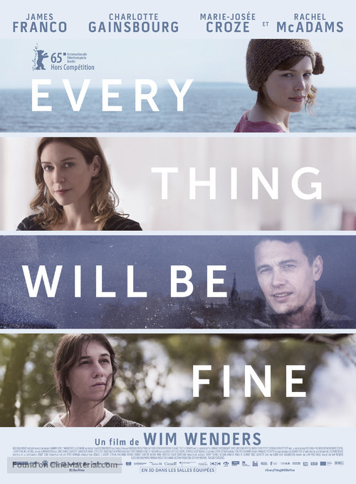 Every Thing Will Be Fine - French Movie Poster