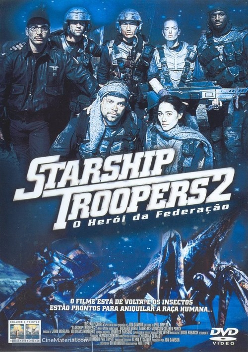 Starship Troopers 2 - Brazilian DVD movie cover