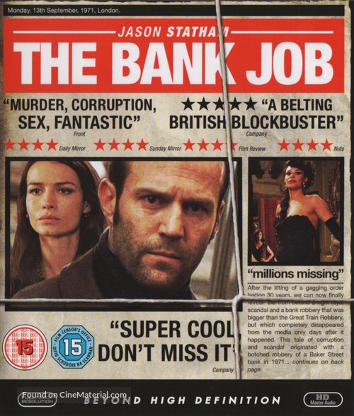 The Bank Job - British Movie Cover