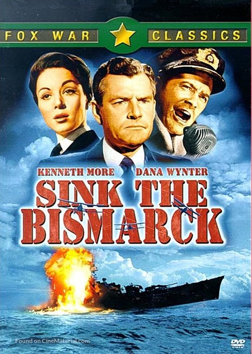 Sink the Bismarck! - DVD movie cover