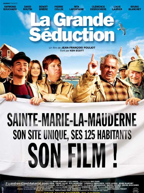 La grande s&eacute;duction - French Movie Poster