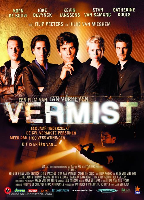Vermist - Belgian Movie Poster