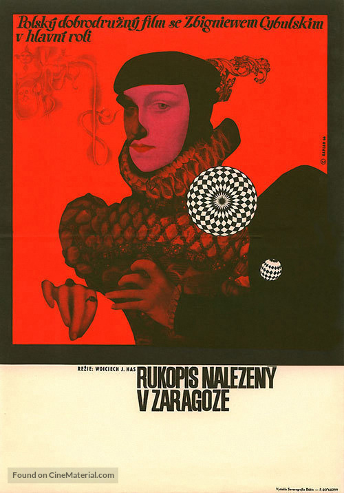 Rekopis znaleziony w Saragossie - Czech Movie Poster