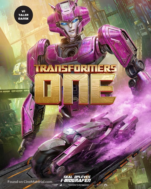 Transformers One - Danish Movie Poster