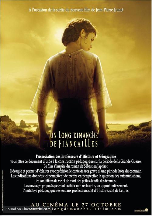 Un long dimanche de fian&ccedil;ailles - French Movie Poster