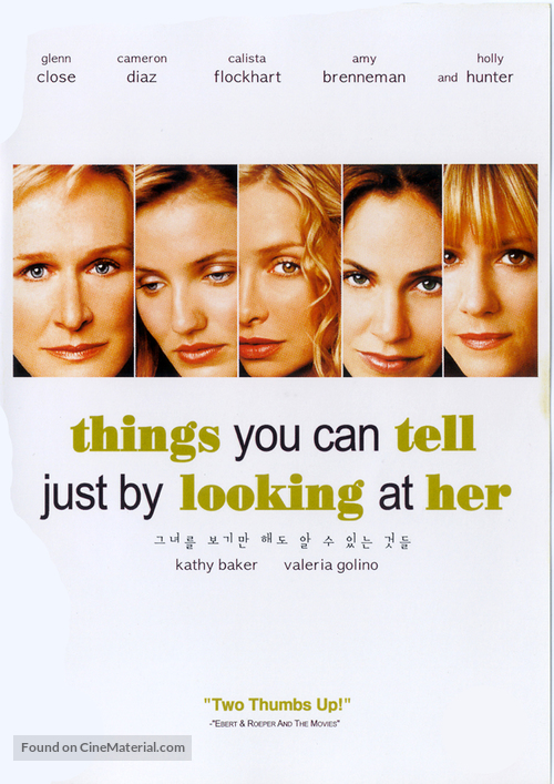 Things You Can Tell Just By Looking At Her - South Korean DVD movie cover