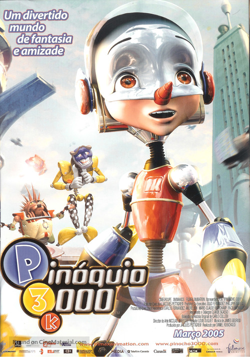 Pinocchio 3000 - Portuguese Movie Poster