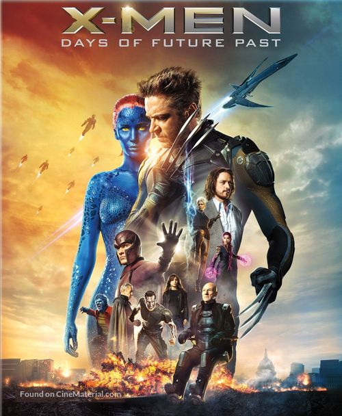 X-Men: Days of Future Past - Blu-Ray movie cover