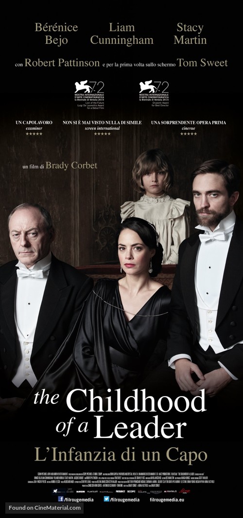 The Childhood of a Leader - Italian Movie Poster