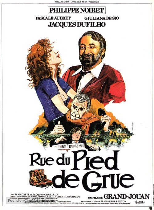 Rue du Pied de Grue - French Movie Poster