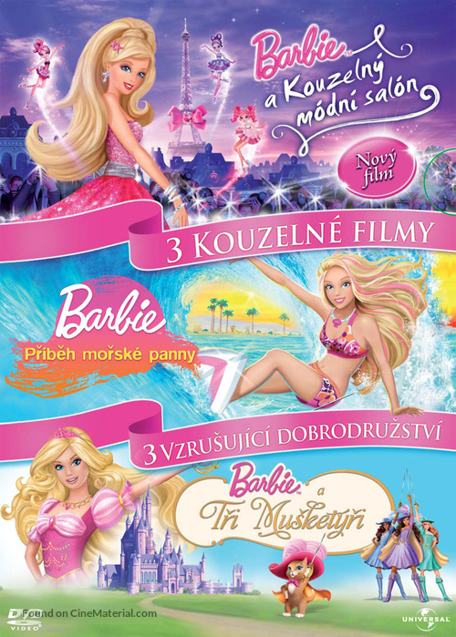 Barbie: Mermaidia - Czech DVD movie cover