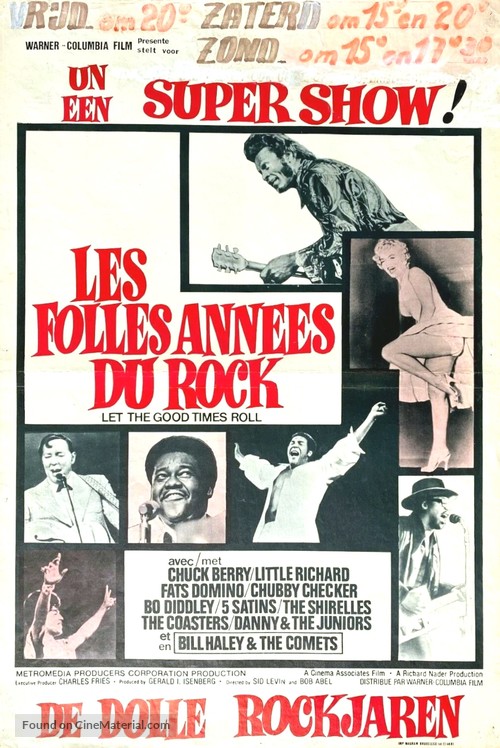 Let the Good Times Roll - Belgian Movie Poster