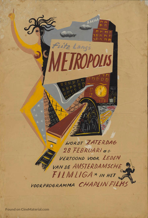Metropolis - Dutch Movie Poster
