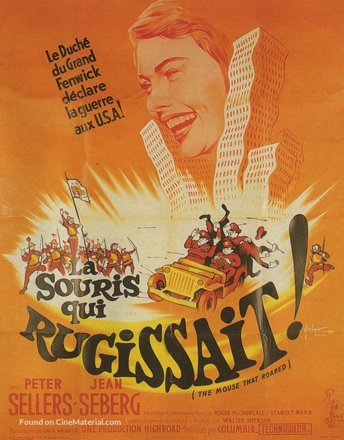 The Mouse That Roared - French Movie Poster