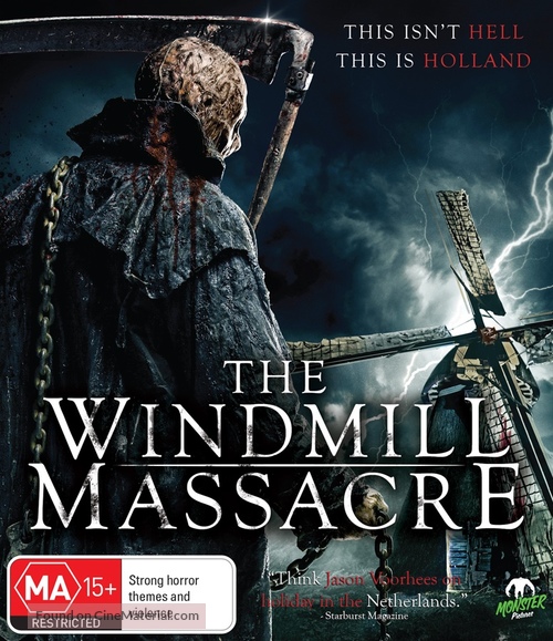 The Windmill Massacre - Australian Blu-Ray movie cover